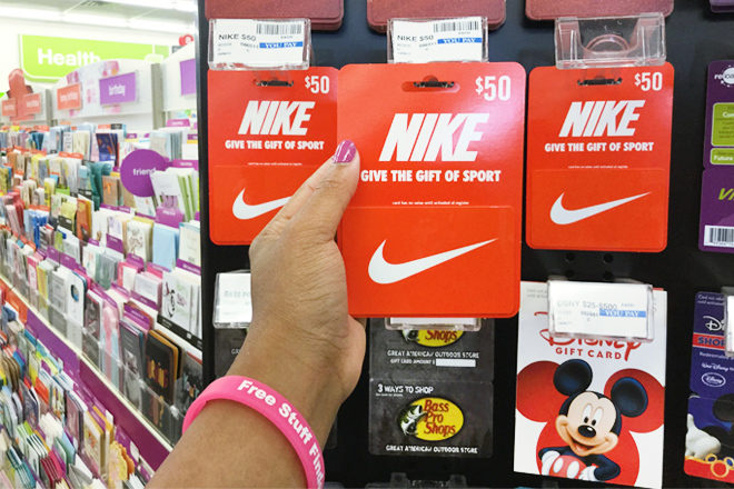 *HOT* $50 Nike Gift Card for Just $40 at CVS - No Coupons Needed!