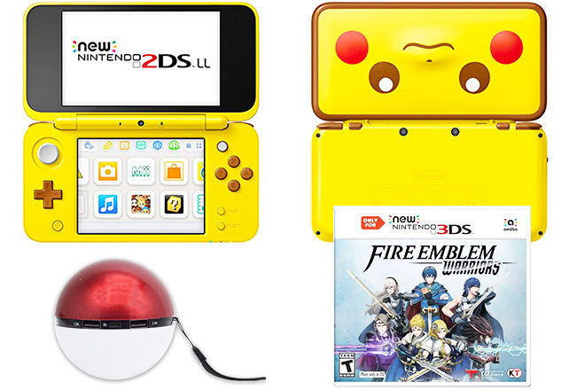 Nintendo 2DS XL Pikachu Edition Bundle Only $150.95 + FREE Shipping ($211 Value)