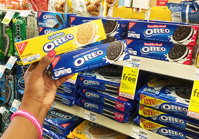 Oreo Cookies ONLY 65¢ at CVS (Reg $2.29)