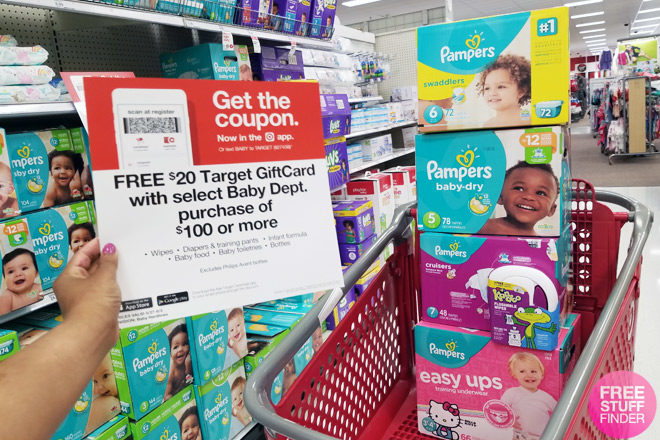 *HOT* FREE $20 Gift Card with $100 Baby Department Purchase This Week at Target