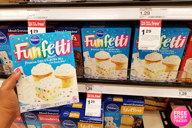 Target: Pillsbury Funfetti Boxed Cake Mix, Just 86¢ - No Coupons Needed!