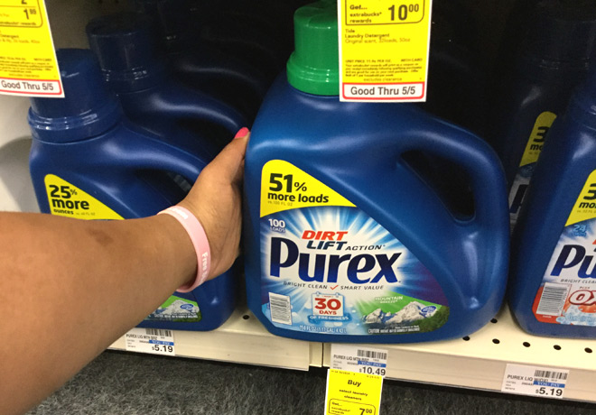 Laundry Detergents Up to 71% Off at CVS - Purex 150 oz JUST $2.99 (Reg $10.49)