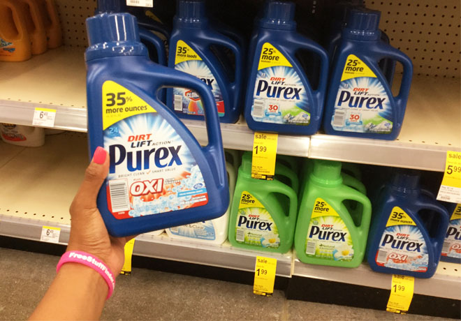 Walgreens: Purex Liquid Laundry Detergent for Only $1.49 (Regularly $5)