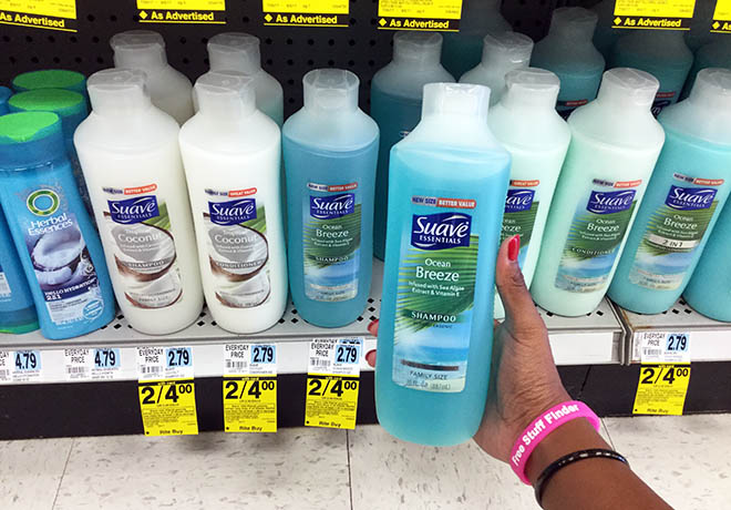 Suave Essentials Shampoo & Conditioner Just $1 at Rite Aid (No Coupons Needed!)