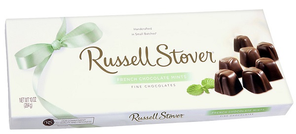 Amazon: Russell Stover French Chocolate Mints Box 10 oz ONLY $3.99 (Add-On Item)