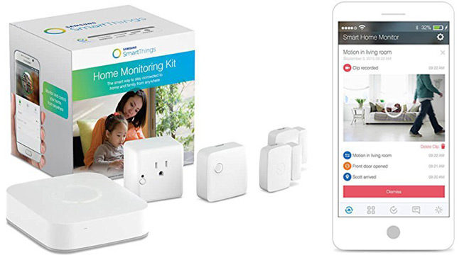 Amazon: Samsung Smart Home Monitoring Kit Just $129.99 + FREE Shipping (Reg $249)