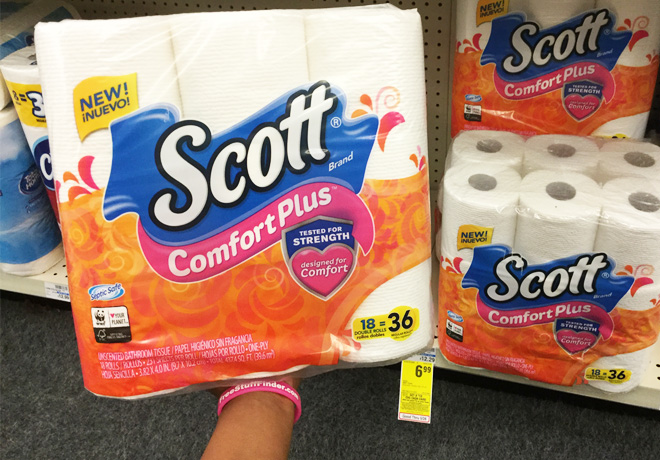 CVS: Scott Bath Tissue (18 Double Rolls) ONLY $1.77 (Regularly $12.79!)