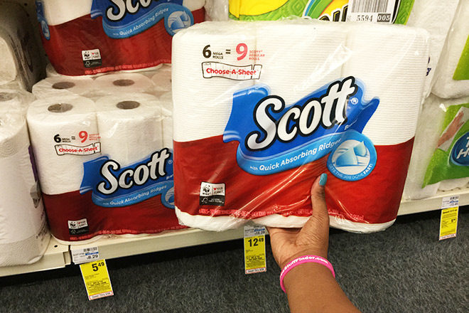 Scott Paper Towels (6 Mega Rolls) Only $2.24 at CVS (Regularly $8.29)