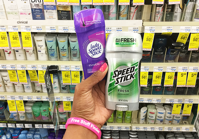 Speed Stick Deodorant for Only $1.04 at CVS (Regularly $3.39) - Print Now!