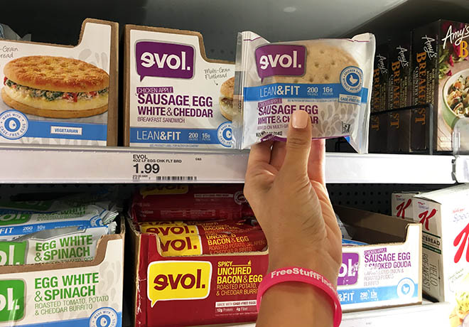 Evol Breakfast Sandwich Just 99¢ at Target (Regularly $2) - Print Coupon Now!