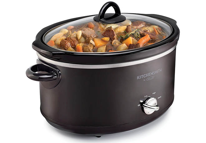 KitchenSmith by Bella 6-Quart Slow Cooker Only $10.79 at Target (Regularly $20)