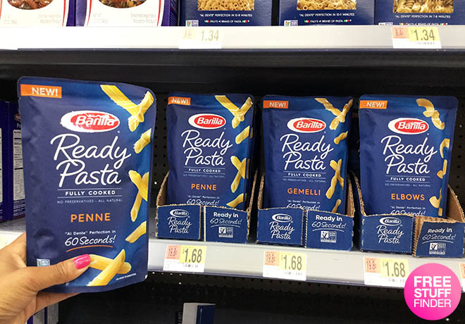 Barilla Ready Pasta for Just 68¢ at Walmart (Regularly $1.68) - Easy Deal!
