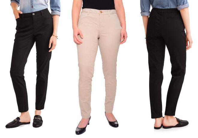 Walmart.com: Woman’s Pants for ONLY $9 (Regularly $15) + FREE Store Pickup