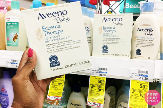 Aveeno Baby Eczema Therapy ONLY $1.26 Each at CVS (Reg $7) - Print Now!