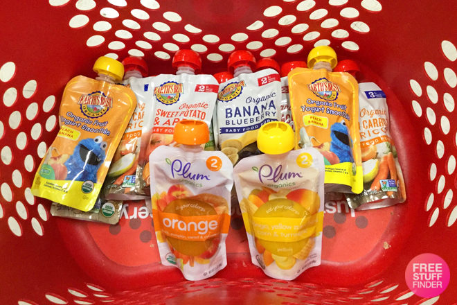 Plum Organics Eat Your Colors Baby Food Pouches Just 71¢ Each at Target (Reg $1.79)