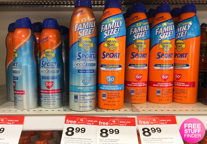 Target: Banana Boat Family Size Spray for ONLY $5.79 at Target (Regularly $10.99)