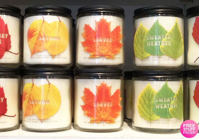 Bath & Body Works: Single-Wick Candles JUST $5.50 (Regularly $14.50) - Today Only!