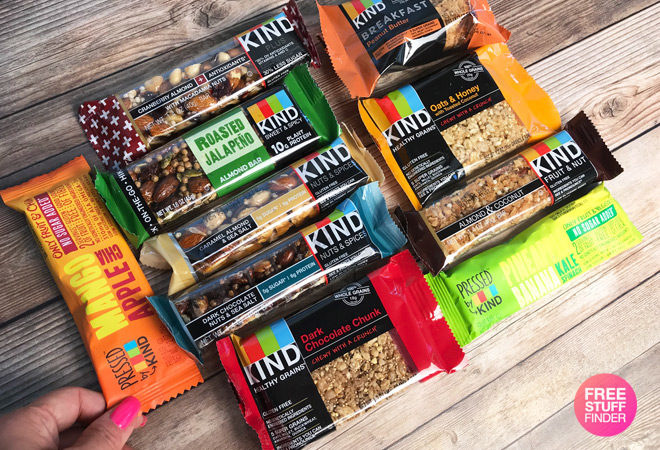 HURRY! FREE Kind Bar 10-Piece Snack Box ($10 Value - Just Pay Shipping!)