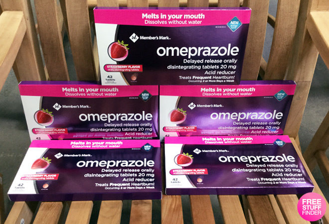 SAVE Big on NEW Omeprazole Orally Disintegrating Tablet at Sam's Club