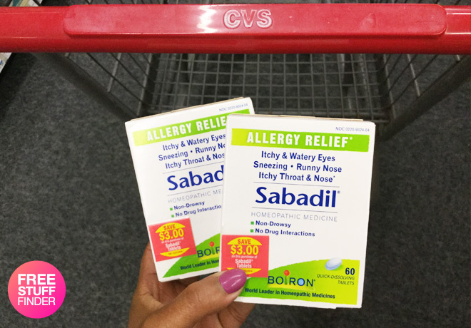 Boiron Sabadil Allergy Relief JUST $3.79 at CVS (Regularly $12.29)