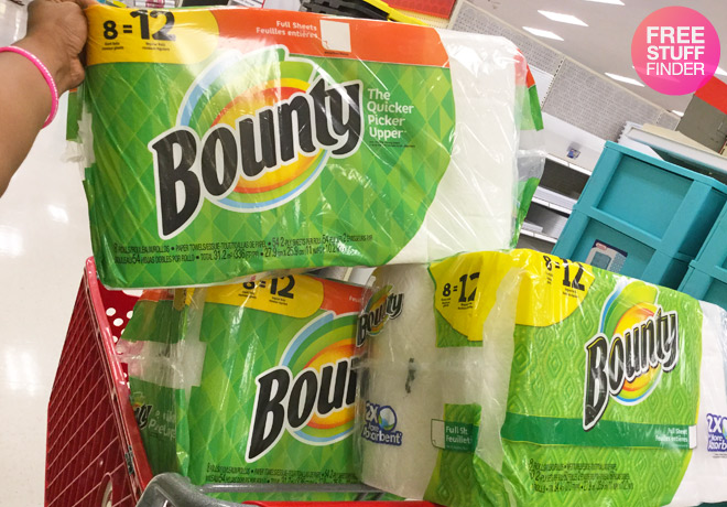 Bounty Giant Rolls 8-Count Only $5.97 at Target (Regularly $10) – Online & In-Store!