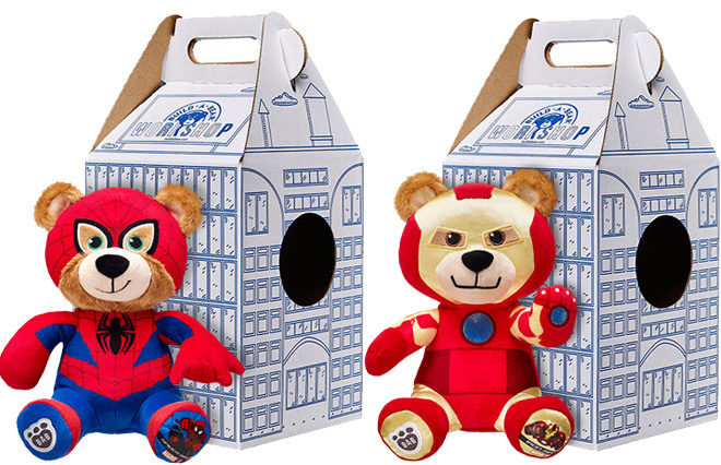 Build-A-Bear Marvel Mega Minis Bears for ONLY $8 + FREE Shipping (Regularly $15)