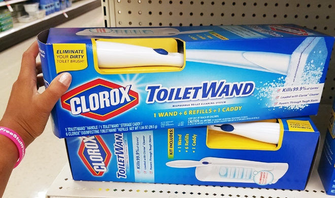 Amazon: Clorox ToiletWand Cleaning System & 6 Refills Just $6.06 + FREE Shipping