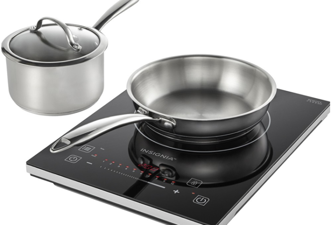 Insignia 4-Piece Induction Cooktop Set for Only $49.99 (Reg $100) + FREE Shipping