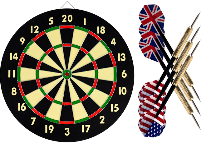 Amazon: Trademark Games Dart Game Set ONLY $8.40 + FREE Shipping (REG $25)
