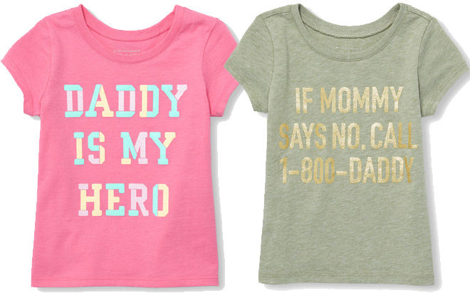 Father's Day Daddy Shirts ONLY $2.99 + FREE Shipping - Regularly $9.50!