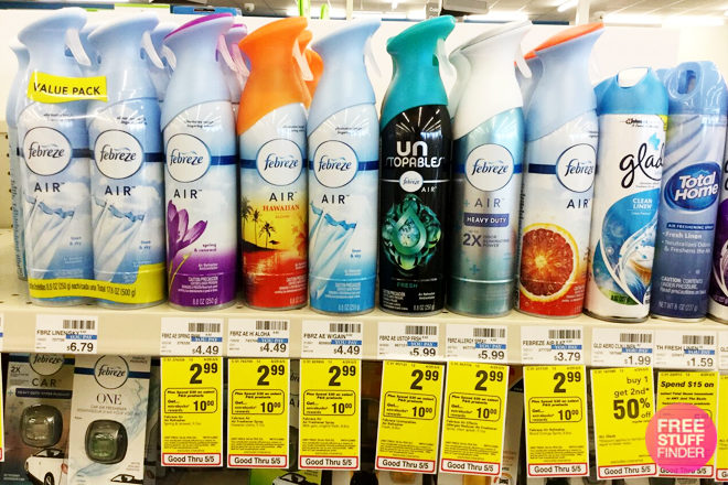 Febreze Unstopables Air Effects JUST $1.50 at CVS - Regularly $6