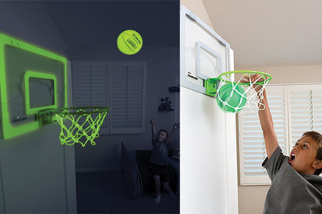 Amazon: Mini Glow in The Dark Basketball Hoop Only $15.46 (Reg $35) - BEST Price!