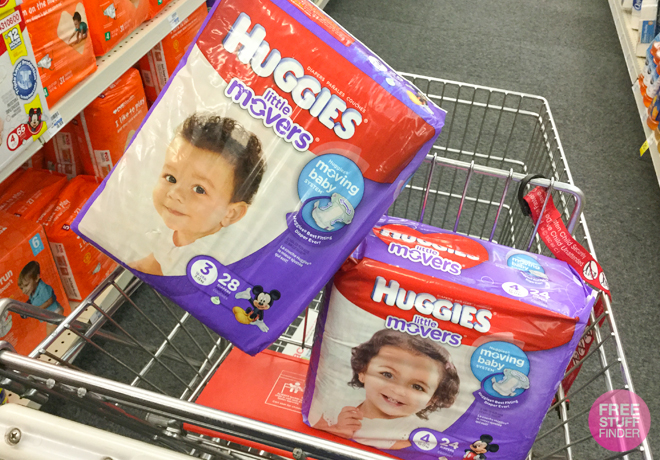 Huggies Little Movers Jumbo Pack Diapers & Huggies Little Swimmers JUST $5.49 at CVS