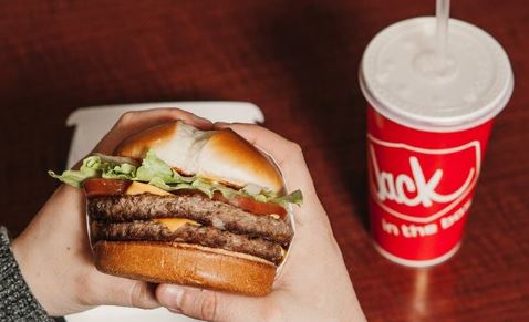 Jack in the Box: FREE Burger & Drink when you buy a Drink and Burger Coupon