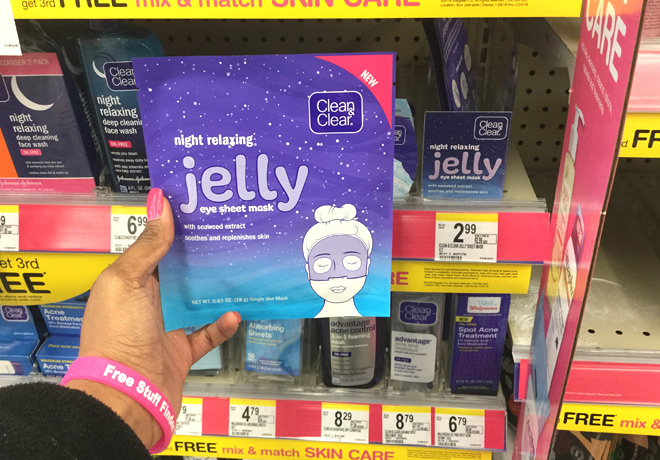 Clean & Clear Jelly Eye Sheet Mask ONLY 99¢ at Walgreens (No Coupons Needed) - Reg $3!