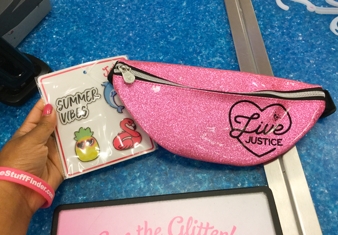 FREE Belt Bag & Stickers with $65 In-Store Purchase at Justice ($16.90 Value!)