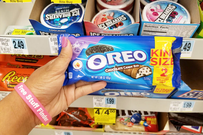 Milka Oreo King or Share Size Candy Bars ONLY 20¢ each at Rite Aid (Regularly $2)