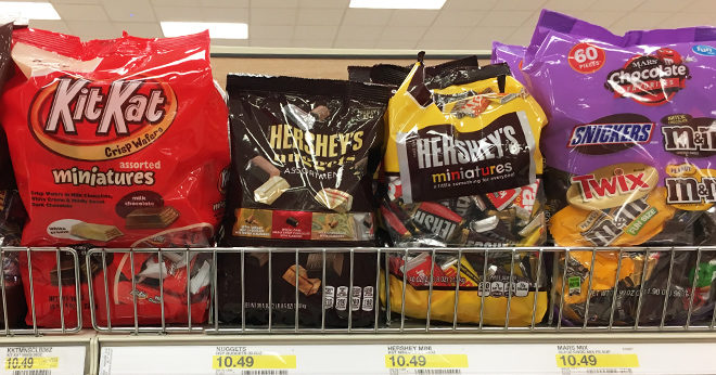 Target Online: Miniatures Chocolate Candy Bars ONLY $5.19 (Reg $10.49)