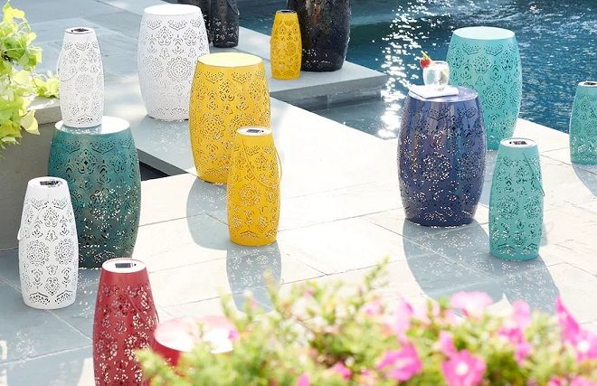 Kohl's: Solar Powered Medallion Lanterns ONLY $14.39 + FREE Pickup (Regularly $40)