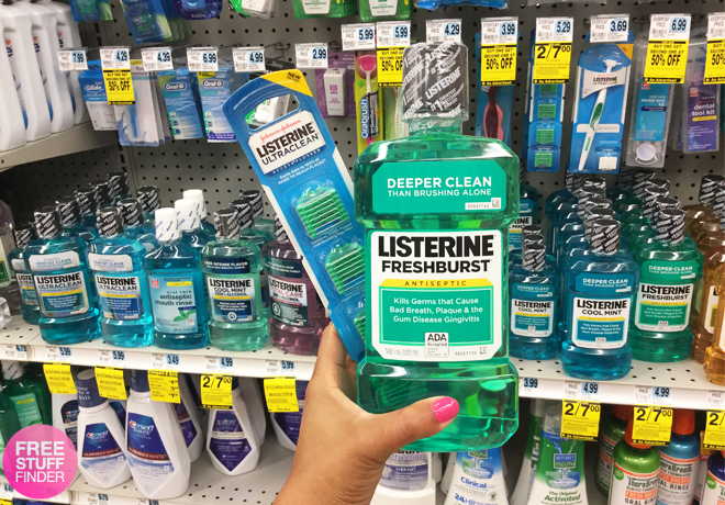 Listerine Flossers and Mouthwash ONLY 50¢ at Rite Aid (Reg $5.29) - PRINT NOW!