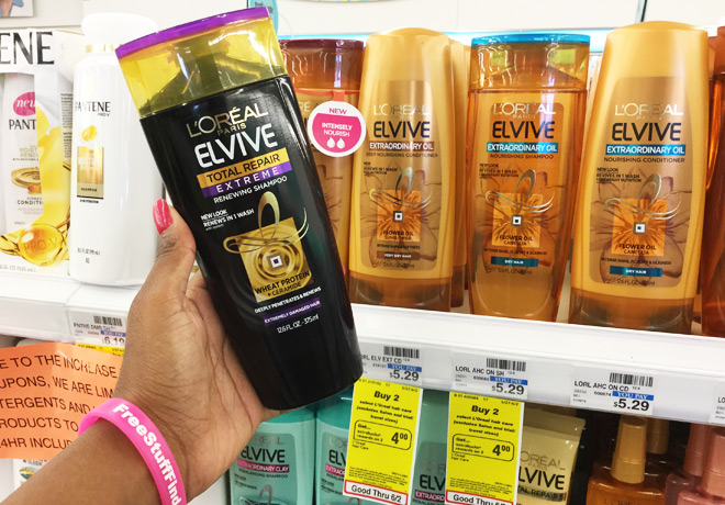 L’Oreal Elvive Shampoo or Conditioner for Only $1.29 Each at CVS (Regularly $5.29)