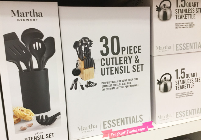LAST Chance! Martha Stewart 30-Pc Cutlery Set JUST $27.99 (Regularly $70) at Macy's