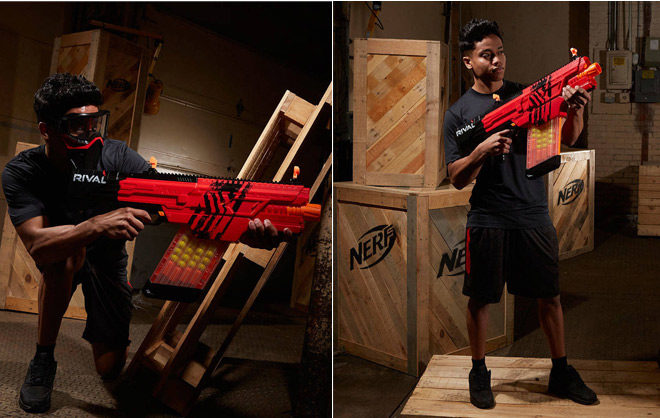 *HOT* Nerf Rival Khaos Blaster JUST $27.99 + FREE Pickup (Regularly $70)