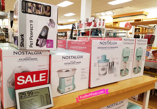 Kohl's: Nostalgia Summer Treat Makers for Just $16.99 + FREE Pickup (Regularly $60)