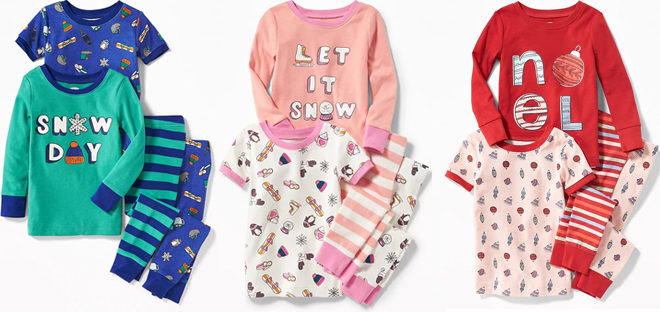 Old Navy Kids Pajama Sets JUST $5.98 Each + FREE Shipping (Regularly $30)