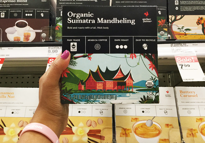 Archer Farms Coffee 18 Ct K-Cups Only $7.59 (Reg $10) at Target - Just 42¢ per K-Cup!