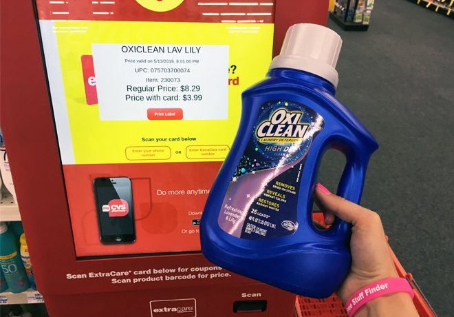 *HOT* Oxi Clean Laundry Detergent ONLY 99¢ at CVS (Reg $8.29) Print Coupon Now!