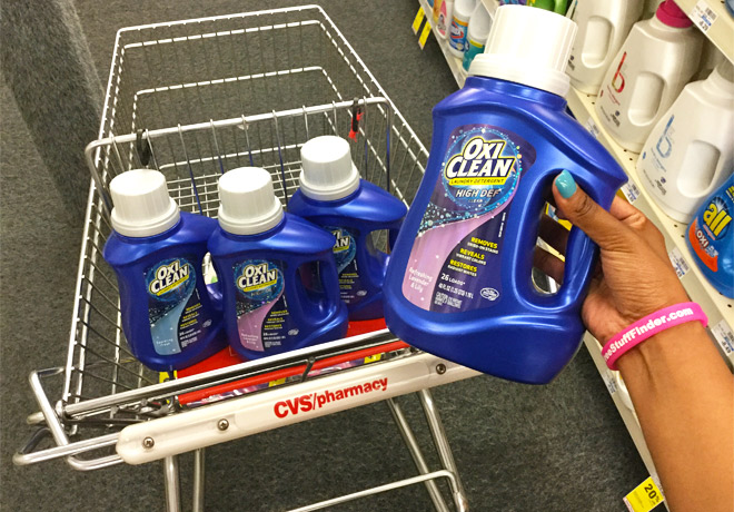 $3 Off OxiClean Laundry Detergent Coupon - Only 99¢ at CVS, Rite Aid & Walgreens!