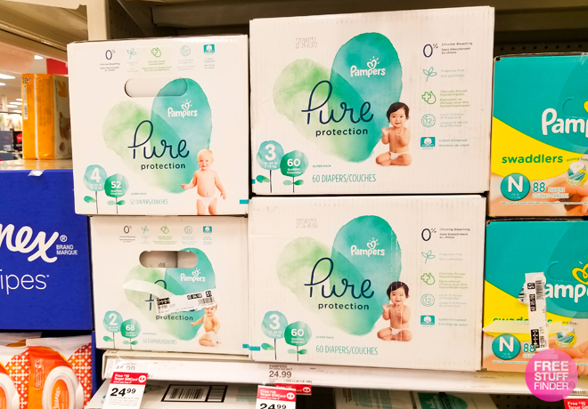 Target: Pampers Pure Super Pack Diapers JUST $15.99 - Regularly $25!