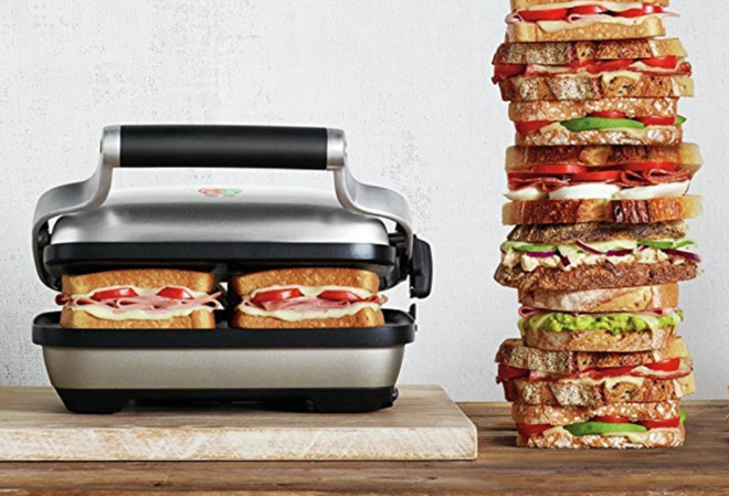 Amazon: Breville Panini Press Just $43.95 (Reg $100) + FREE Shipping - Today Only!